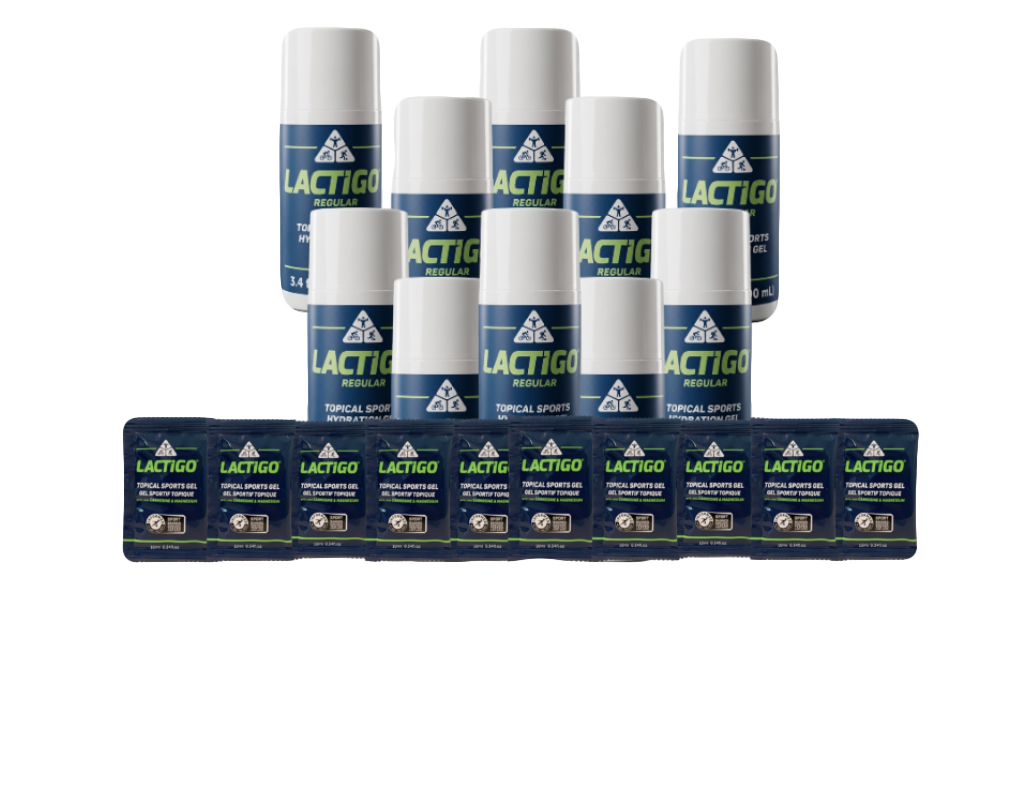 LACTIGO PRO PACK - Original, menthol or mixed 10x 100 ml tubes, 10x 10 ml on the go sachets